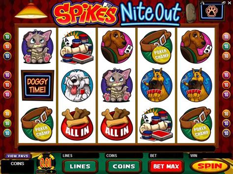 Spikes nite out microgaming Microgaming Spike's Nite Out is a 5 Reel 15 Line Second Screen Game online slot machine